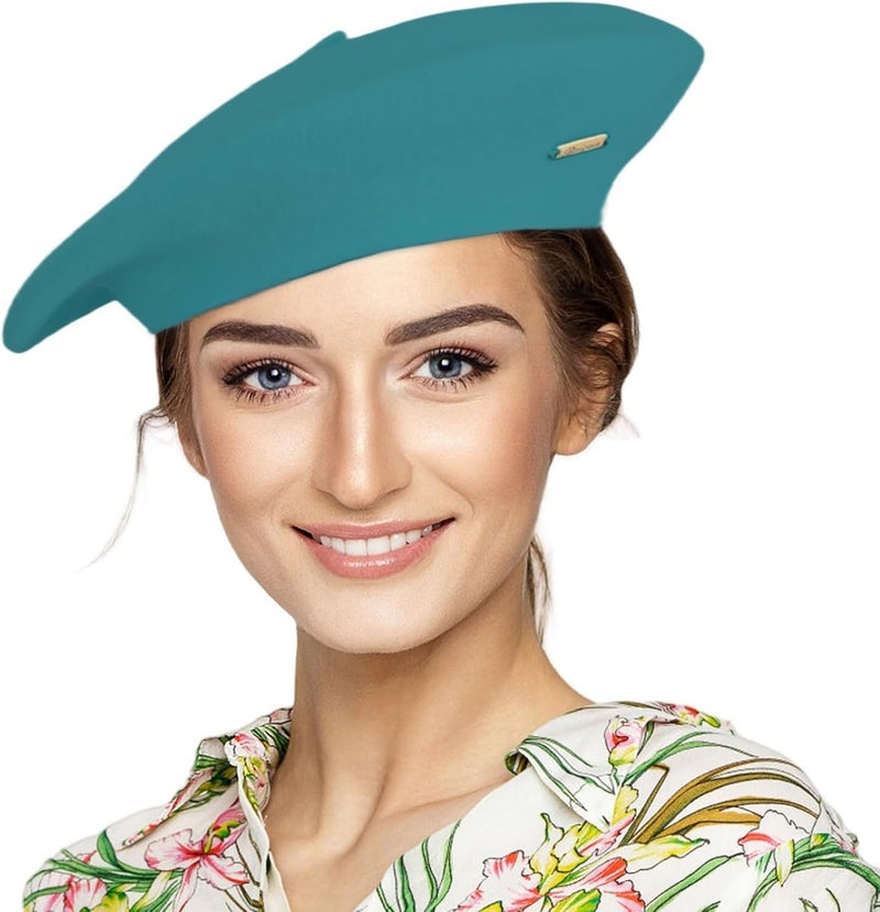 recapitula Satin Lining Classic Wool Beret Hats for Women Man Painter hat French Beret for Man Woman Warm Winte. - Image 1
